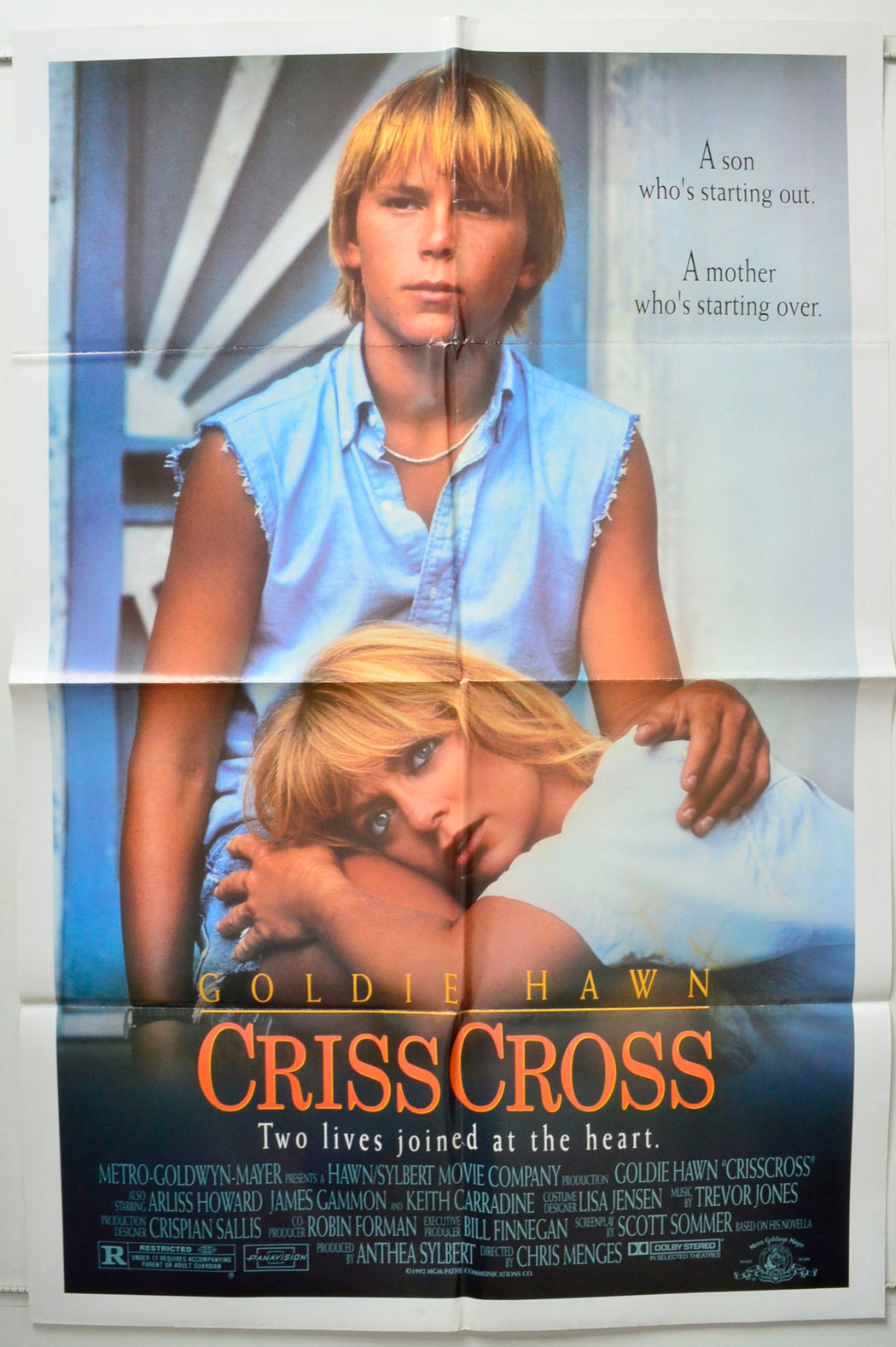 Criss Cross Original One Sheet Poster - Movie Poster