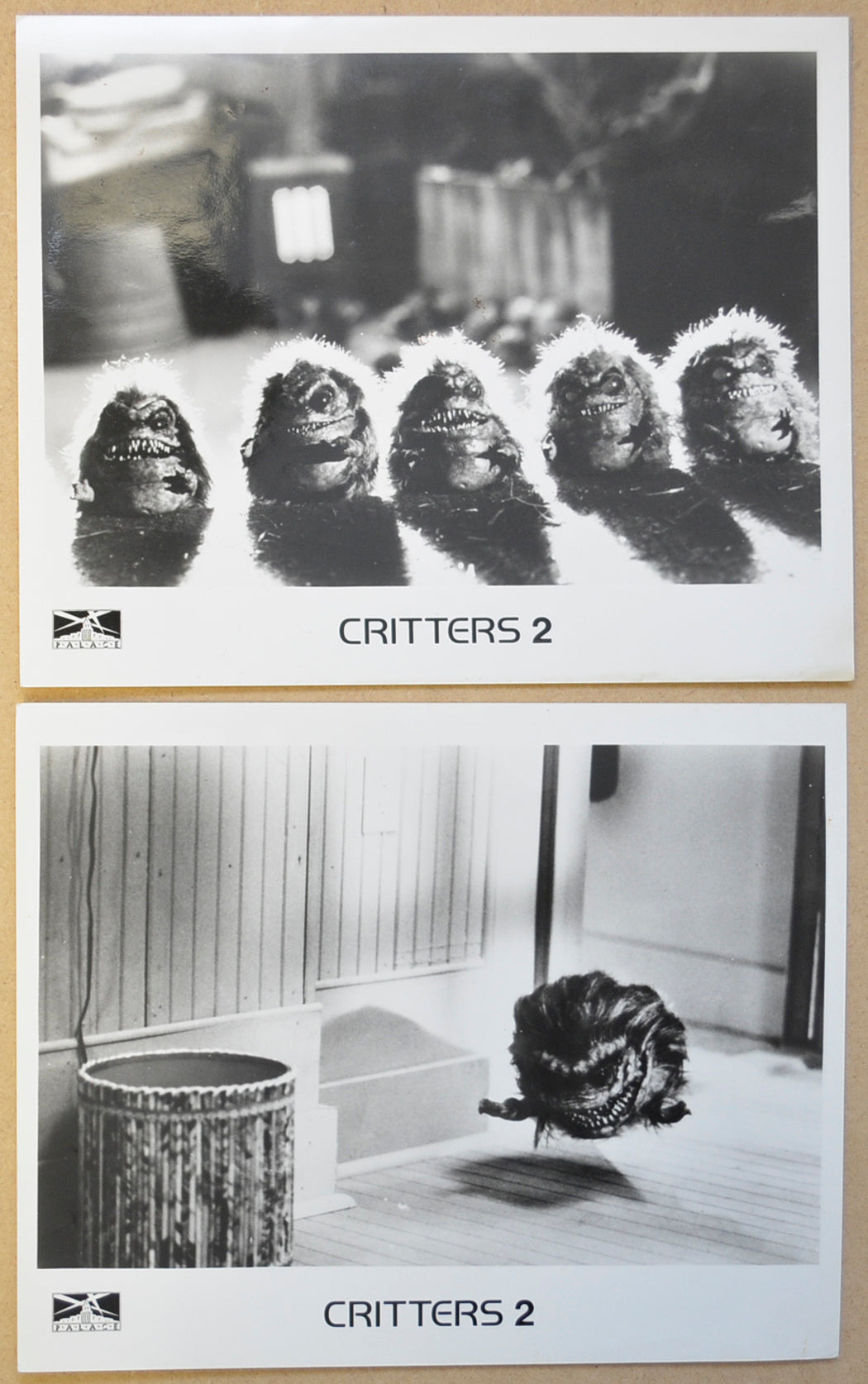 Critters 2 Original Black and White Press Stills (Photographs) 