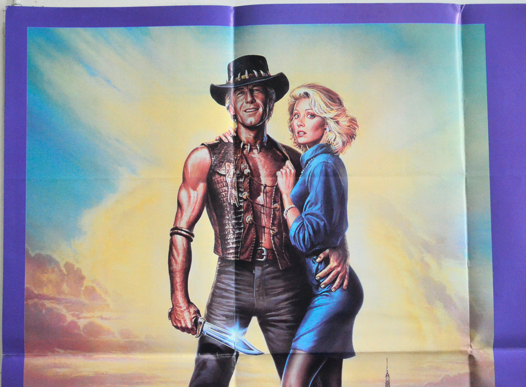 CROCODILE DUNDEE II (Top Left) Cinema Quad Movie Poster 