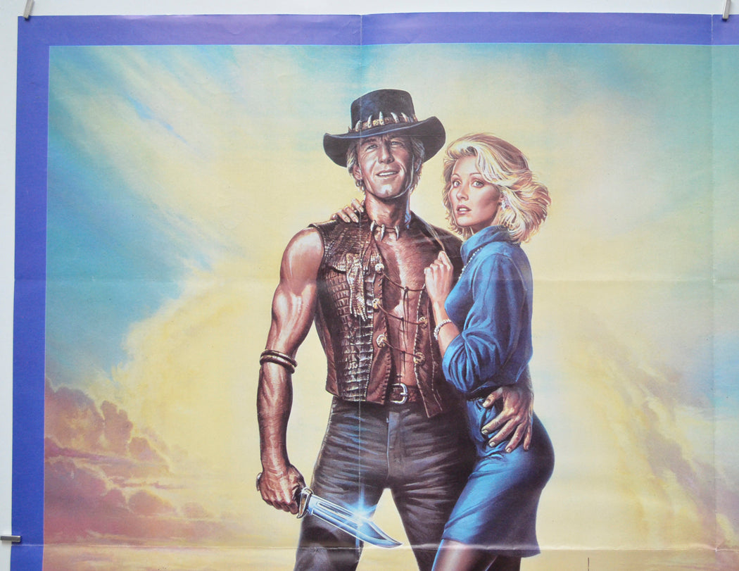 CROCODILE DUNDEE II (Top Left) Cinema Quad Movie Poster 