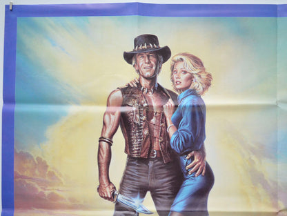 CROCODILE DUNDEE II (Top Left) Cinema Quad Movie Poster 