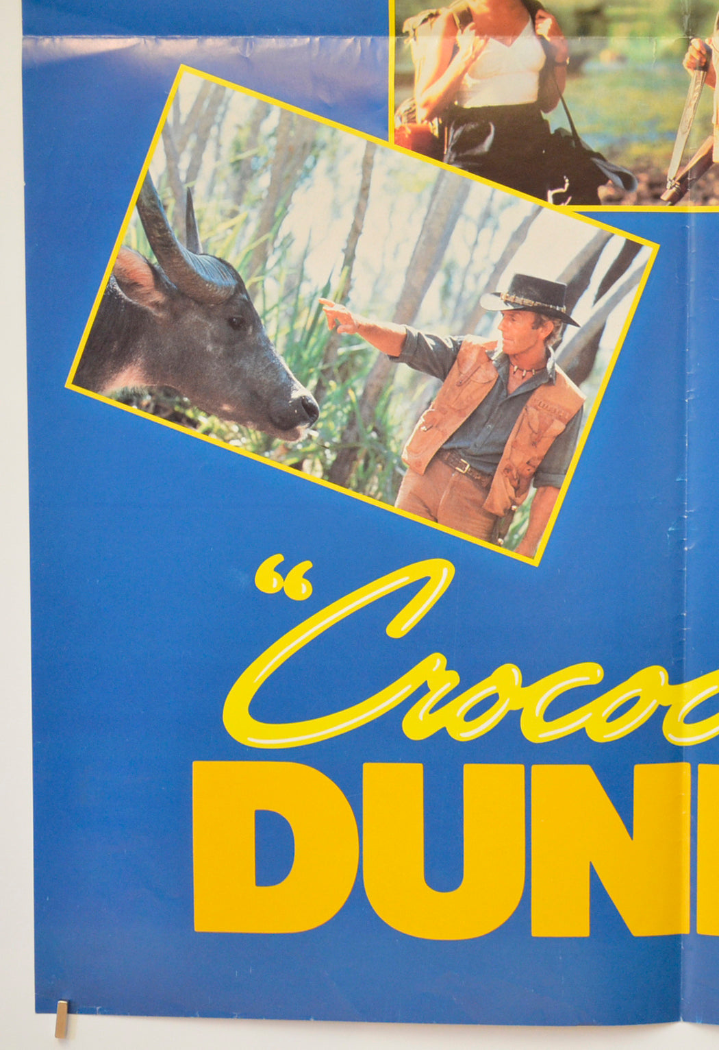 CROCODILE DUNDEE (Bottom Left) Cinema Double Crown Movie Poster 