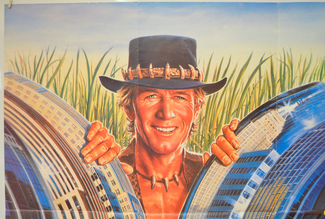 CROCODILE DUNDEE (Top Left) Cinema Quad Movie Poster 