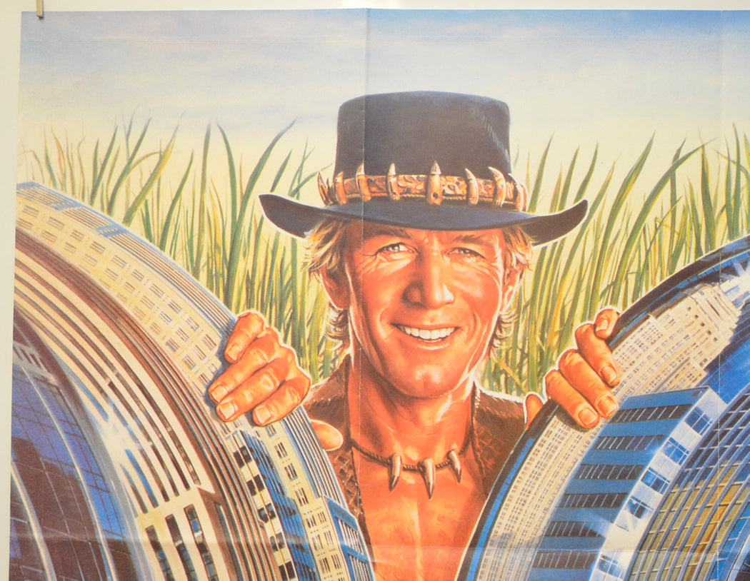 CROCODILE DUNDEE (Top Left) Cinema Quad Movie Poster 