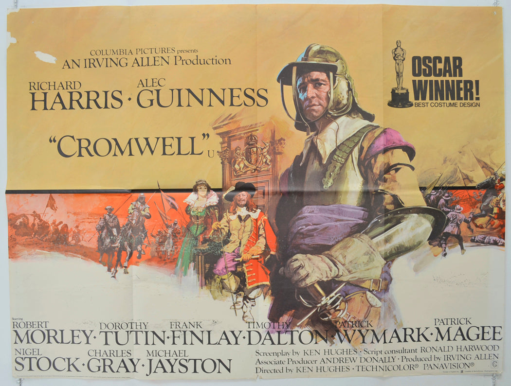 Cromwell   Original Quad Poster - Film Poster - Movie Poster 