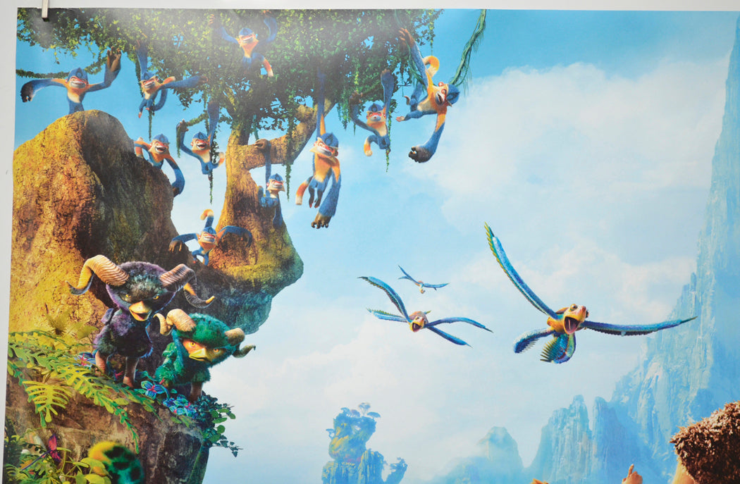 THE CROODS (Top Left) Cinema Quad Movie Poster 