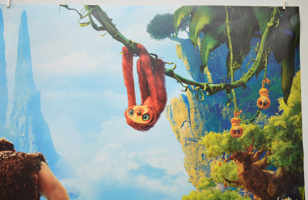 THE CROODS (Top Right) Cinema Quad Movie Poster 