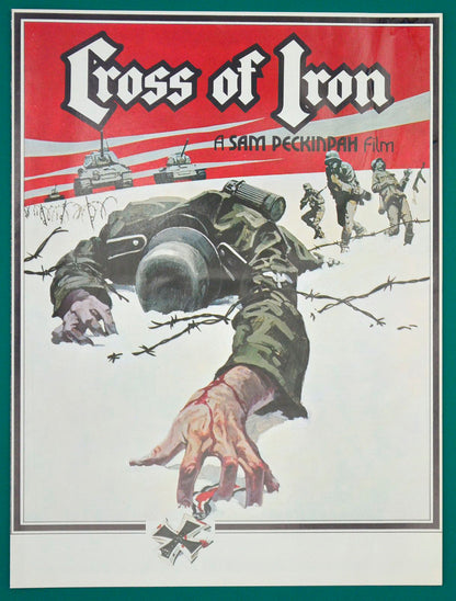 Cross Of Iron    Original Cinema Exhibitors Synopsis Booklet  + Synopsis Sheet.    