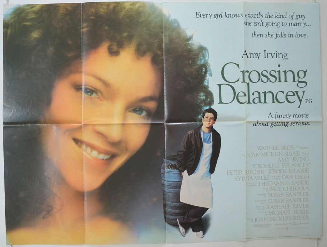 Crossing Delancey   Original Quad Poster - Film Poster - Movie Poster 