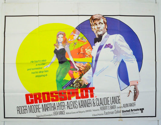 Crossplot  Original British Quad Poster - Film Poster - Movie Poster