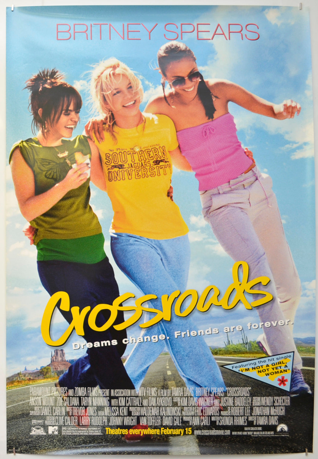 Crossroads Original One Sheet Poster - Film Poster - Movie Poster