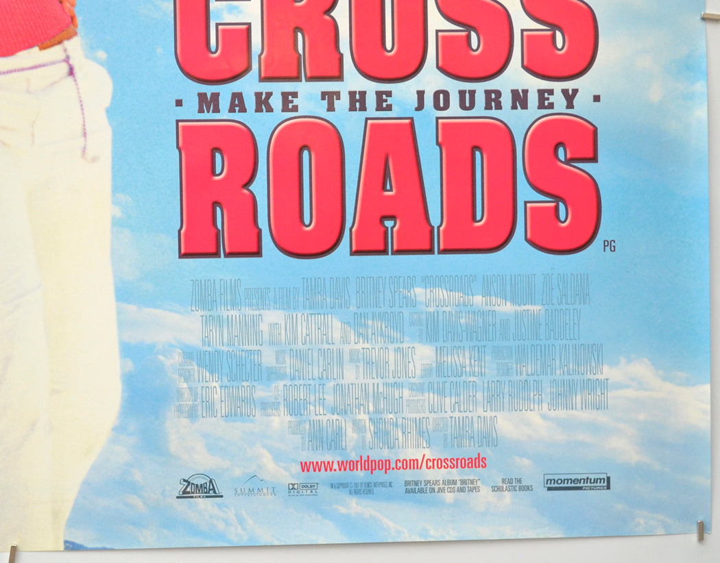 CROSSROADS (Bottom Right) Cinema Quad Movie Poster 