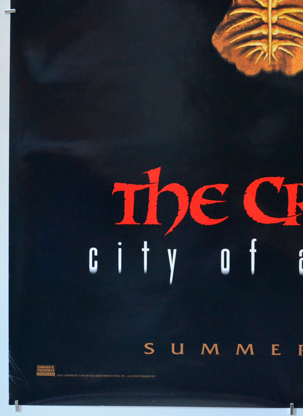 THE CROW : CITY OF ANGELS (Bottom Left) Cinema One Sheet Movie Poster 