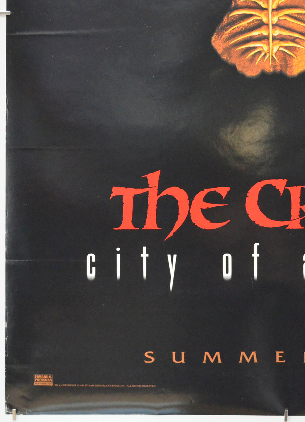 THE CROW : CITY OF ANGELS (Bottom Left) Cinema One Sheet Movie Poster 