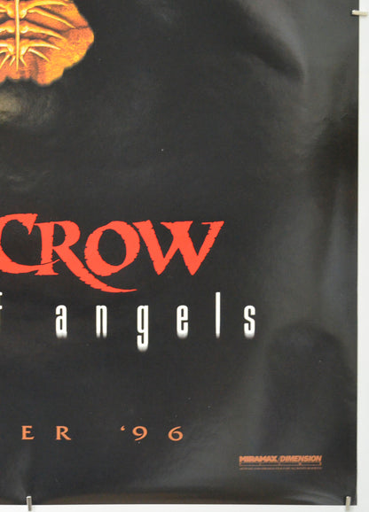 THE CROW : CITY OF ANGELS (Bottom Right) Cinema One Sheet Movie Poster 