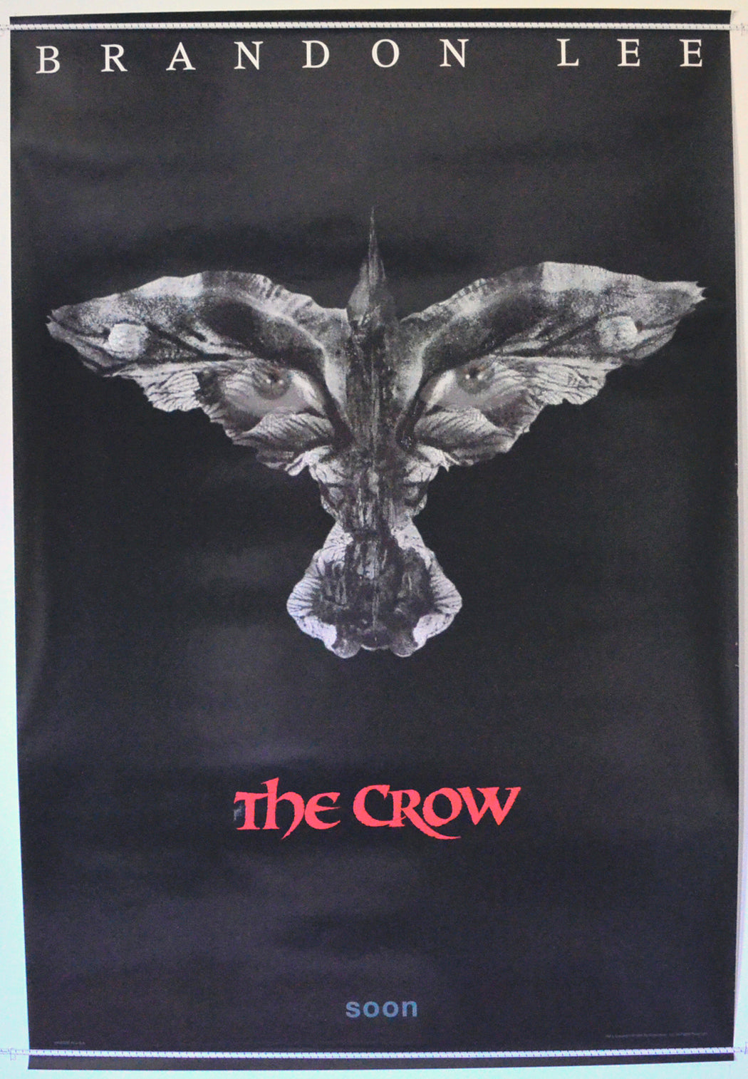 The Crow  Original One Sheet Poster - Film Poster - Movie Poster 