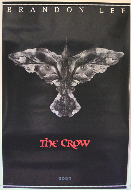 The Crow  Original One Sheet Poster - Film Poster - Movie Poster 