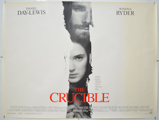 The Crucible Original Quad Poster - Film Poster - Movie Poster