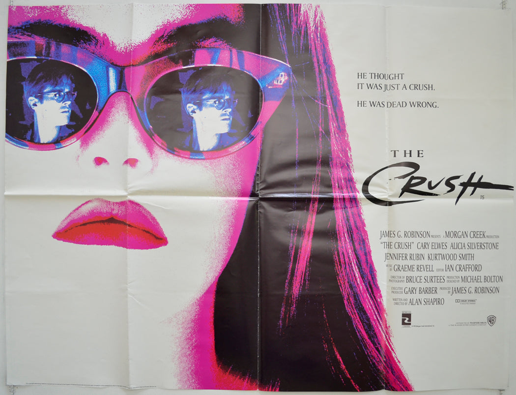 The Crush Original Quad Poster - Film Poster - Movie Poster  