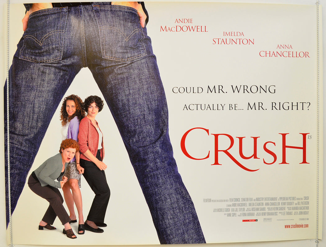 Crush Original Quad Poster - Film Poster - Movie Poster  