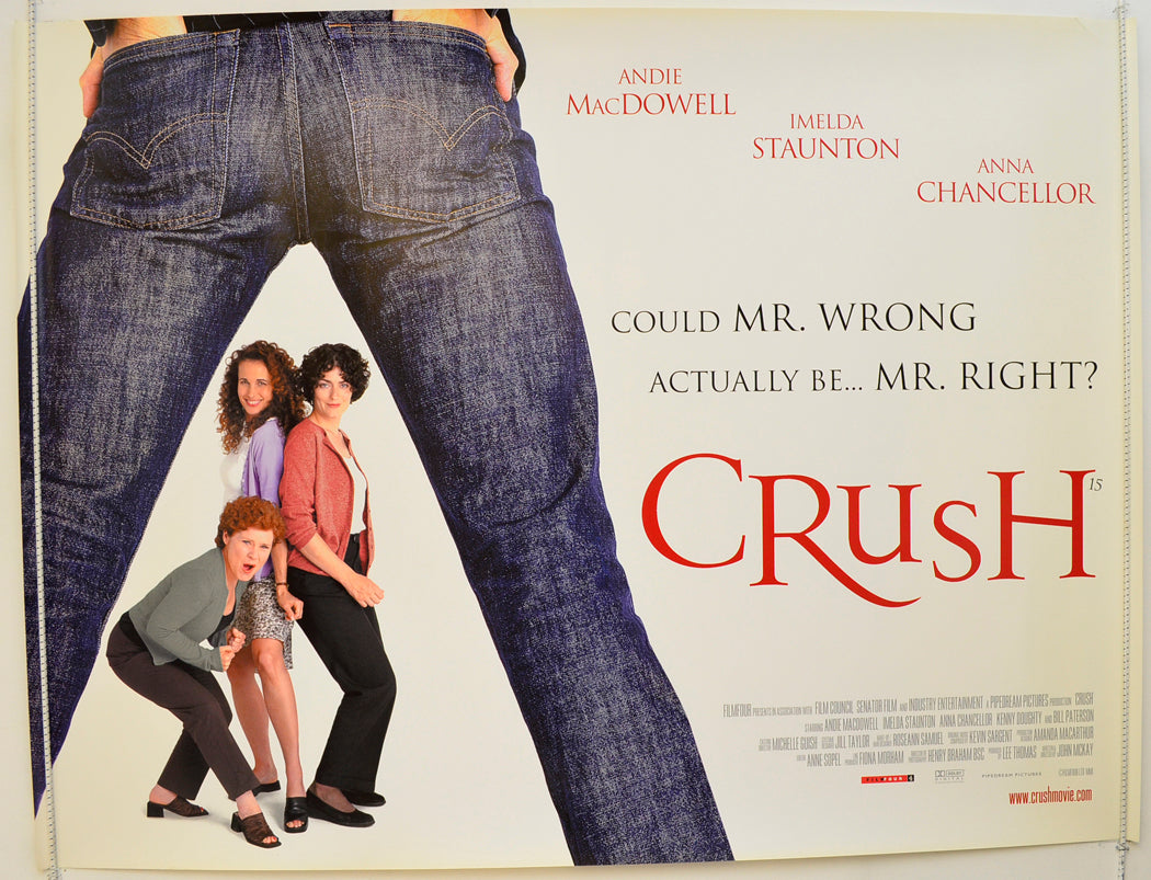 Crush Original Quad Poster - Film Poster - Movie Poster  