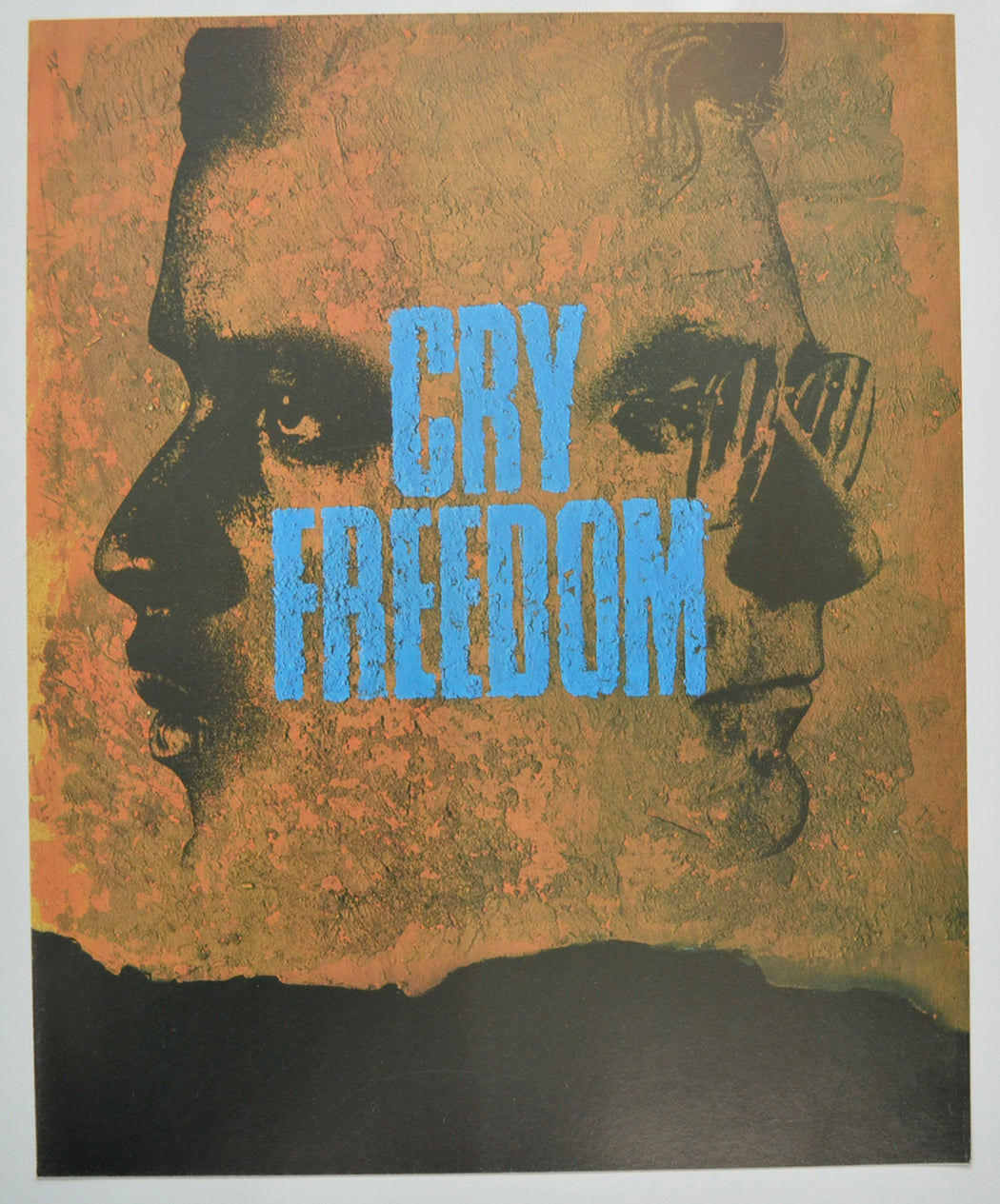 Cry Freedom Original Cinema Exhibitors Press Synopsis / Credits Booklet (UK)