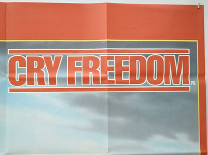 CRY FREEDOM (Top Right) Cinema Quad Movie Poster 