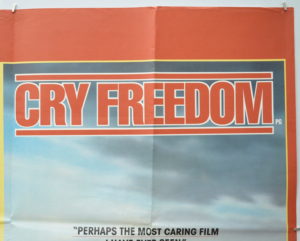 CRY FREEDOM (Top Right) Cinema Quad Movie Poster 