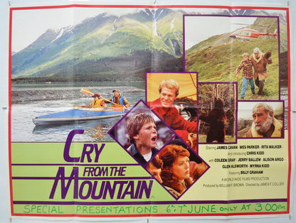 Cry From The Mountain Original Quad Poster - Film Poster - Movie Poster