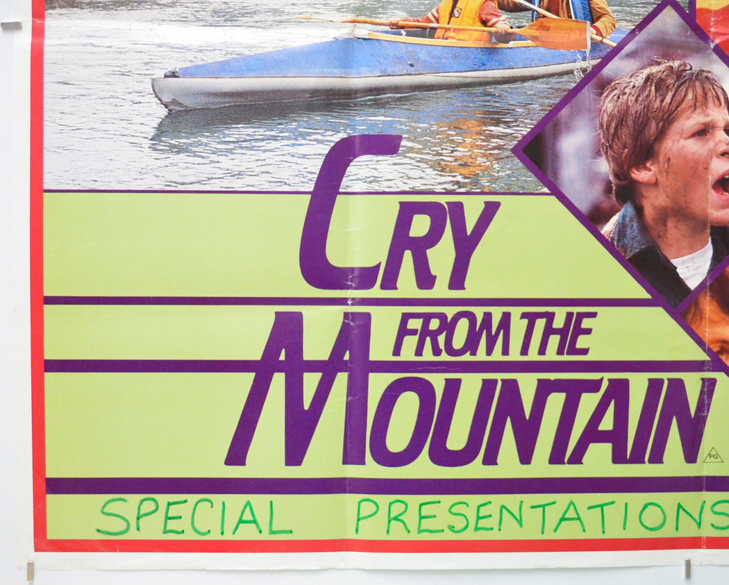 CRY FROM THE MOUNTAIN (Bottom Left) Cinema Quad Movie Poster 