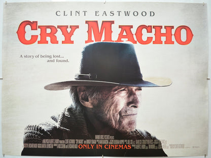 Cry Macho Original Quad Poster - Film Poster - Movie Poster