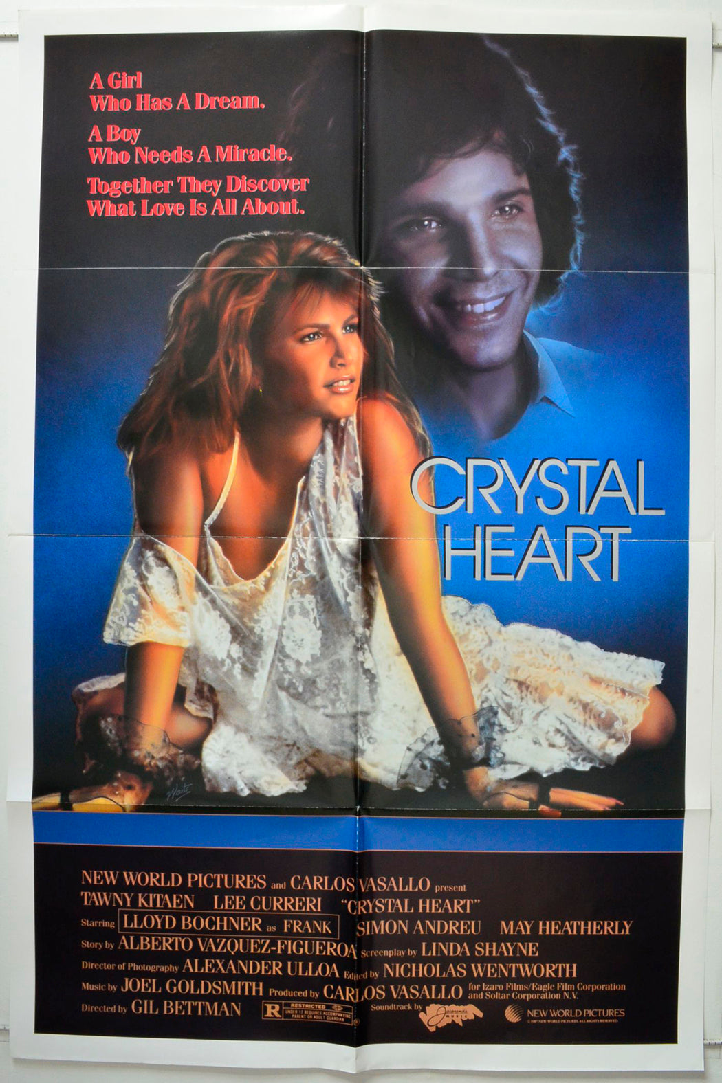 Crystal Heart Original One Sheet Poster - Movie Poster