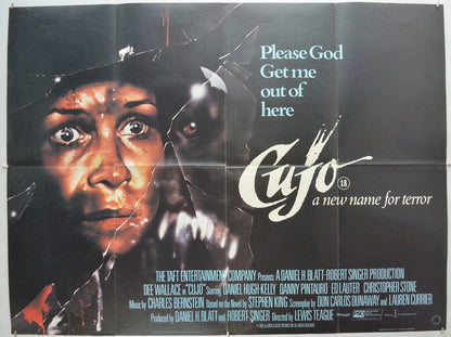 Cujo  Original Quad Poster - Film Poster - Movie Poster