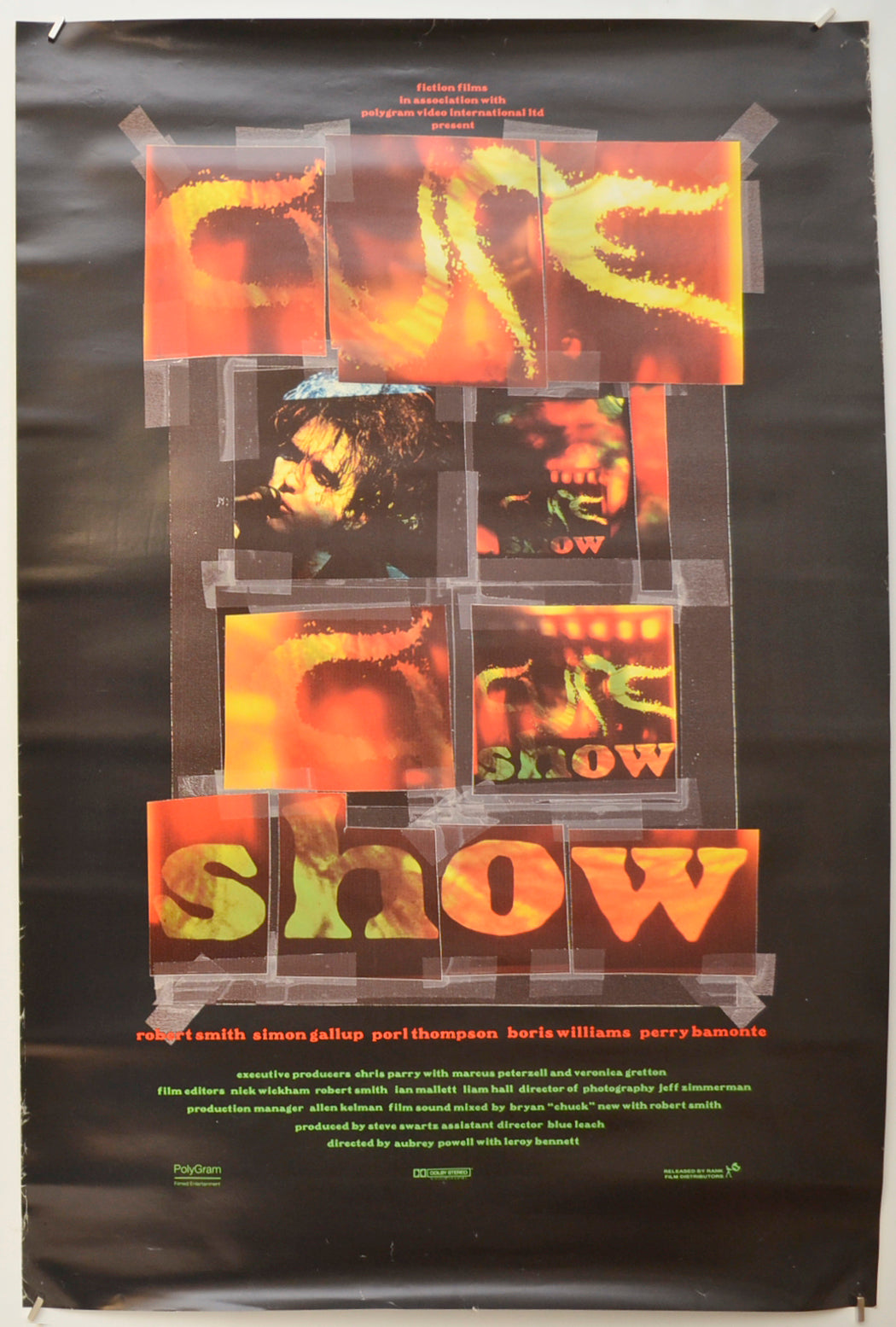 The Cure Show Original Double Crown Poster - Film Poster - Movie Poster