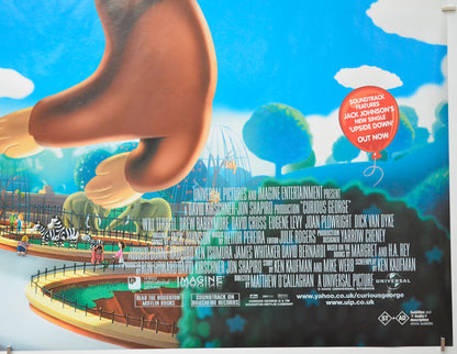 CURIOUS GEORGE (Bottom Right) Cinema Quad Movie Poster 