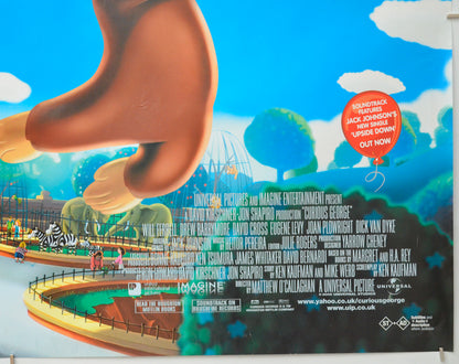 CURIOUS GEORGE (Bottom Right) Cinema Quad Movie Poster 