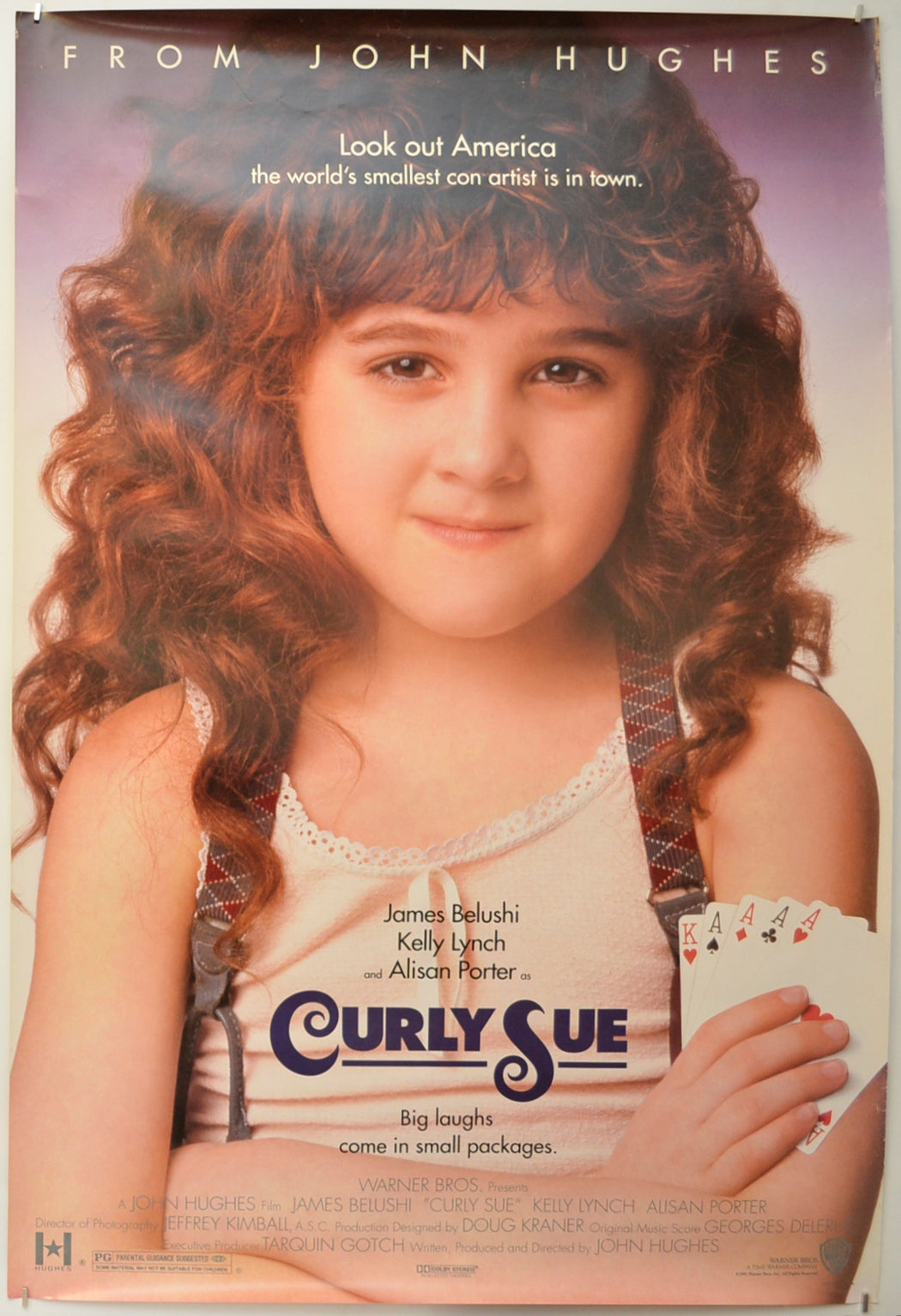 Curly Sue Original One Sheet Poster - Film Poster - Movie Poster