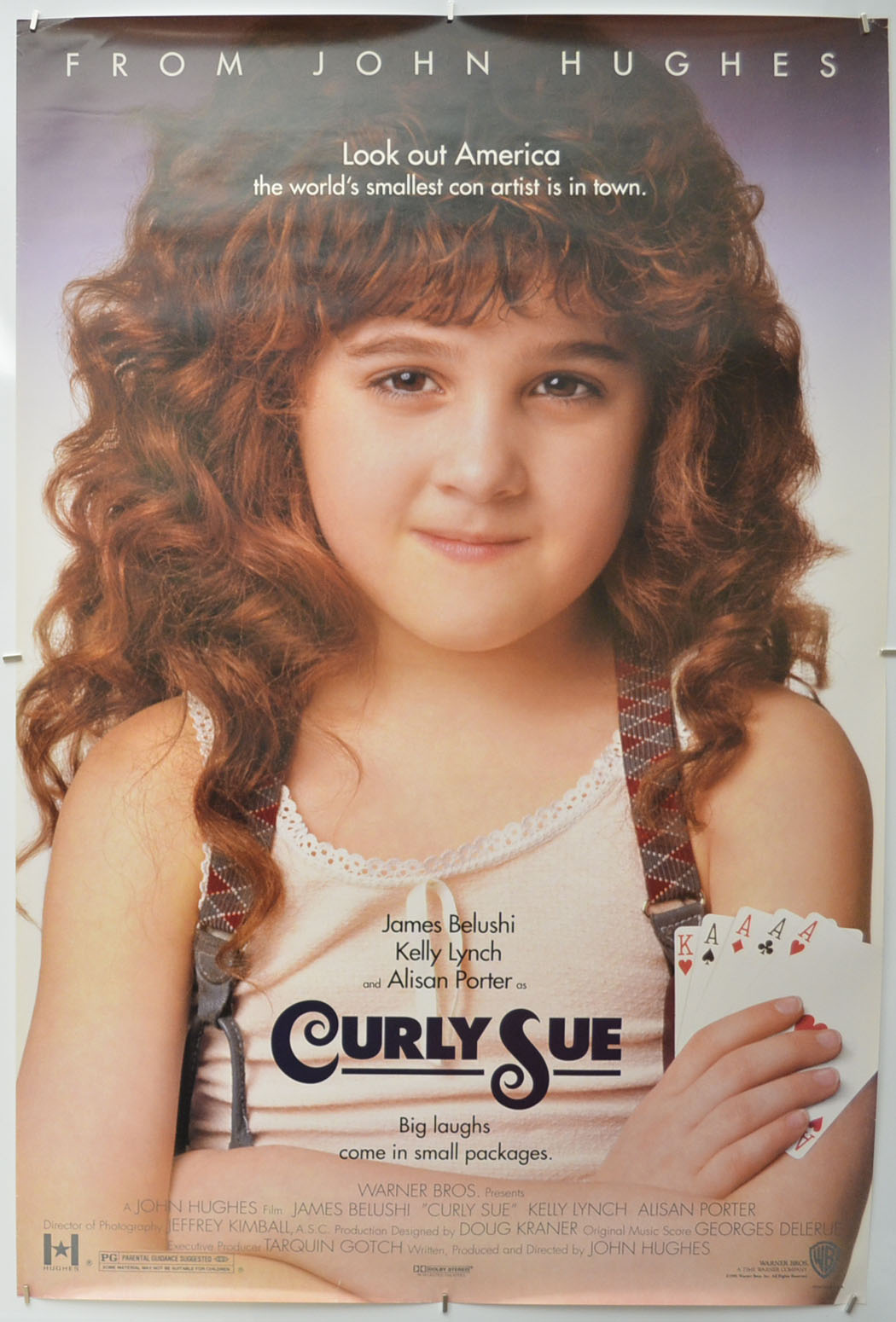 Curly Sue  Original One Sheet Poster - Film Poster - Movie Poster