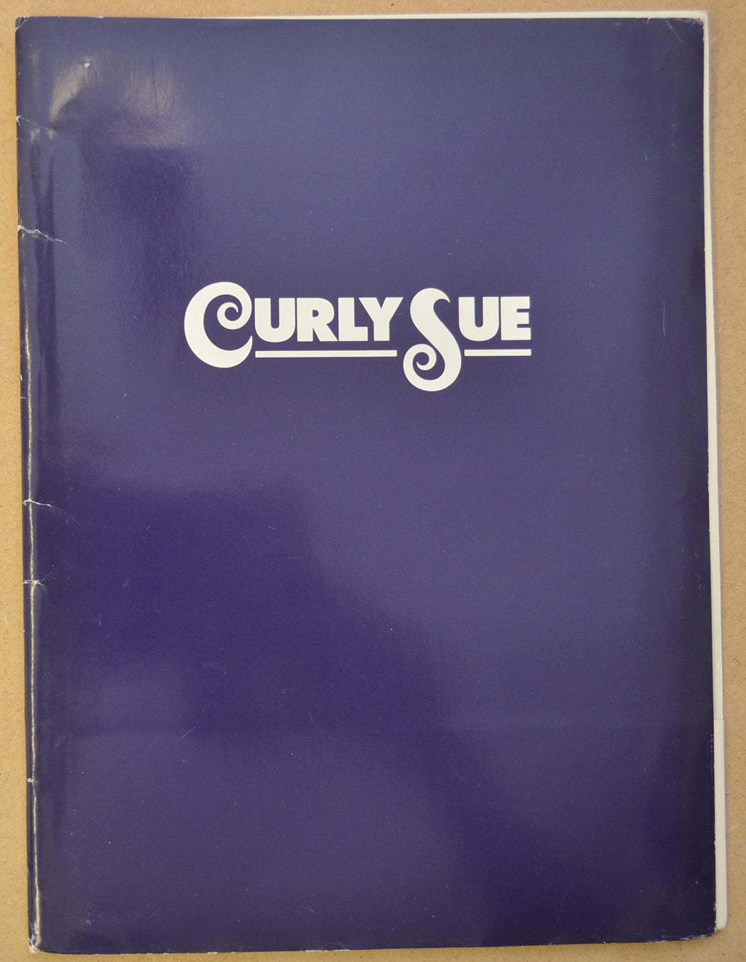 CURLY SUE Original Cinema Press Kit – Folder 