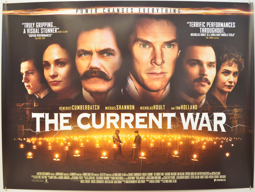 The Current War Original Quad Poster - Film Poster - Movie Poster