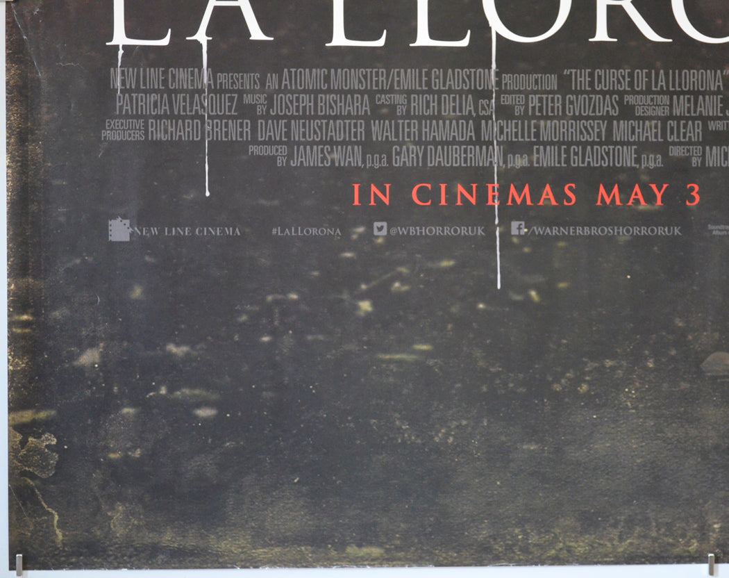 THE CURSE OF LA LLORONA (Bottom Left) Cinema Quad Movie Poster 