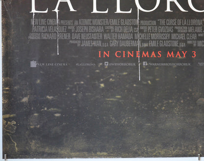 THE CURSE OF LA LLORONA (Bottom Left) Cinema Quad Movie Poster 