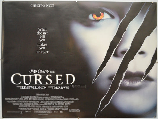 Cursed - Original Quad Poster - Film Poster - Movie Poster