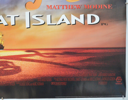 CUTTHROAT ISLAND (Bottom Right) Cinema Quad Movie Poster 