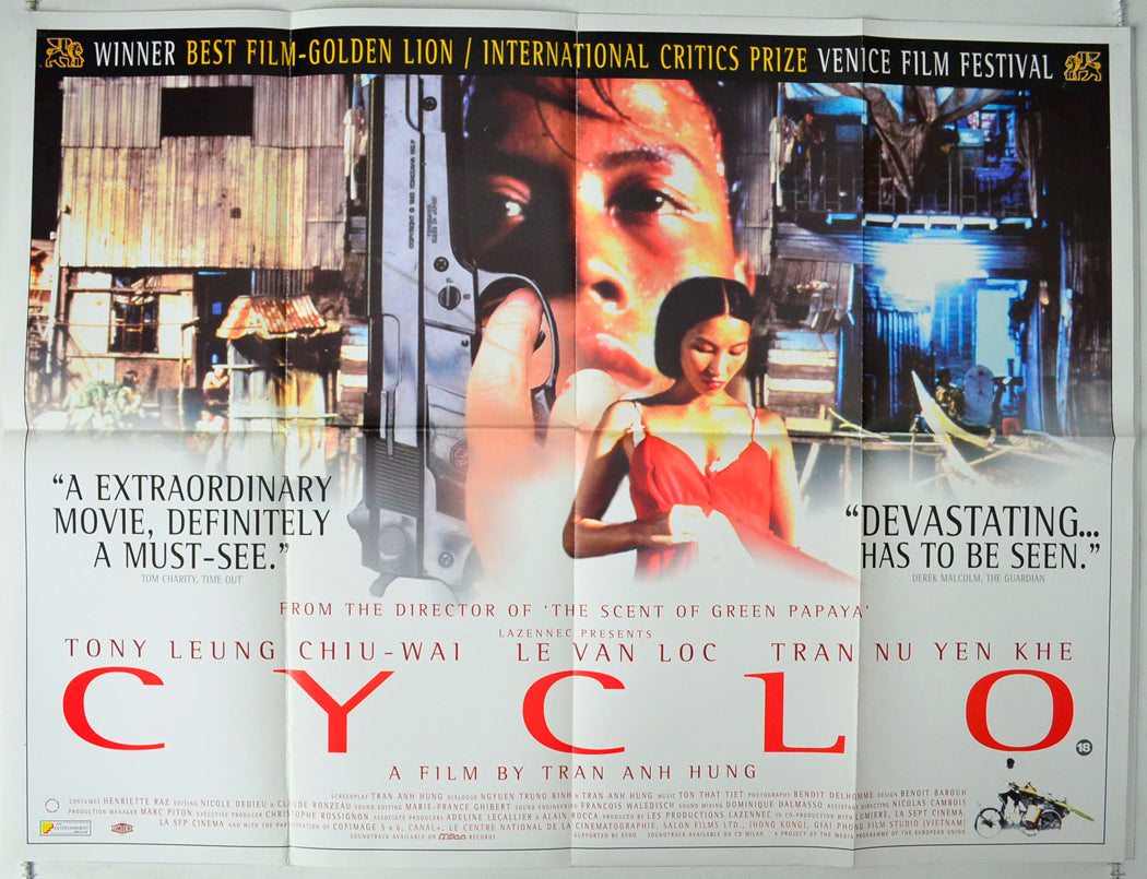 Cyclo  (a.k.a. Xich Lo)   Original British Quad Poster - Movie Poster