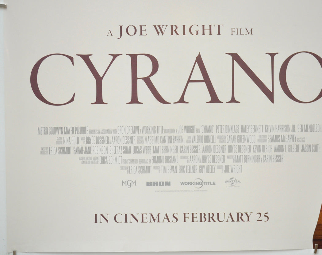 CYRANO (Bottom Left) Cinema Quad Movie Poster 