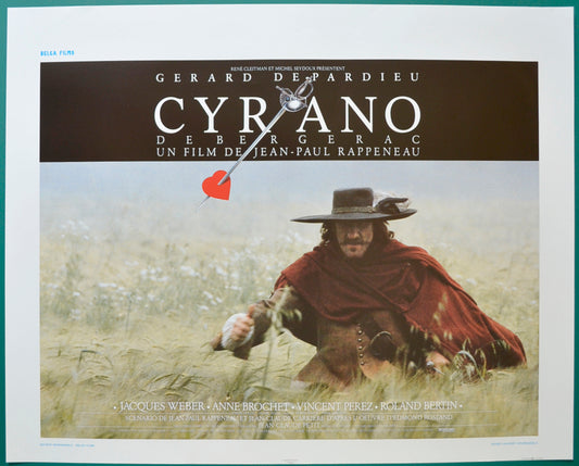 Cyrano de Bergerac  Original Belgian Poster - Film Poster - Movie Poster