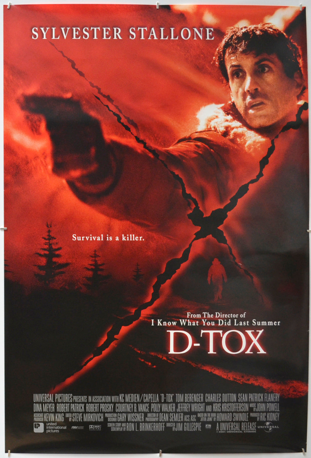 D-Tox   Original One Sheet Poster - Film Poster - Movie Poster