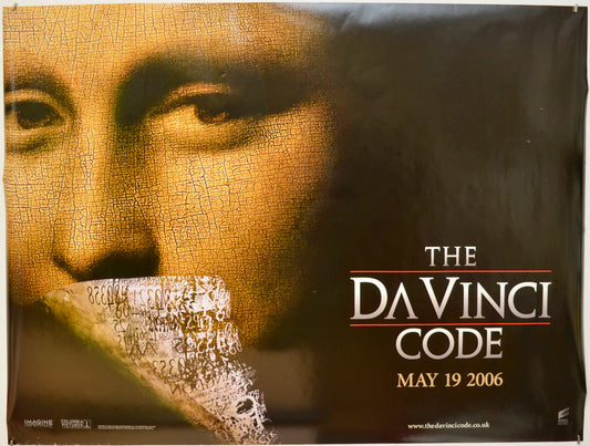 The Da Vinci Code  (Teaser / Advance Version)   Original Quad Poster - Film Poster - Movie Poster