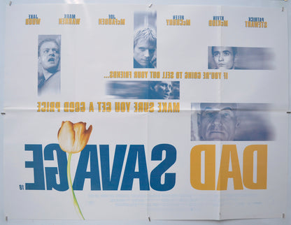 DAD SAVAGE (Back) Cinema Quad Movie Poster 